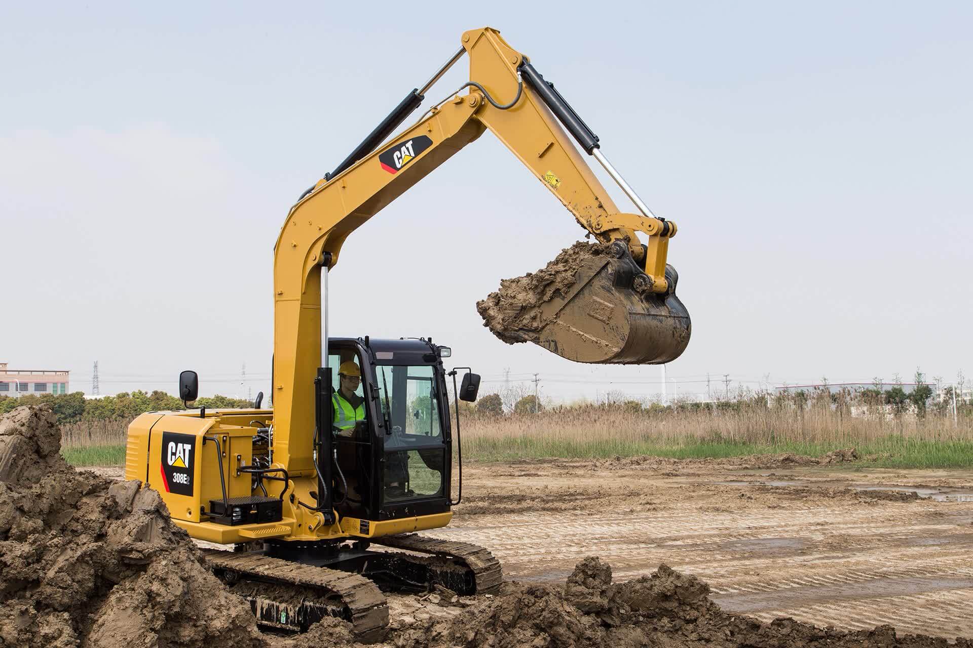 Caterpillar maskiner til mindre entreprenører Pon Caterpillar