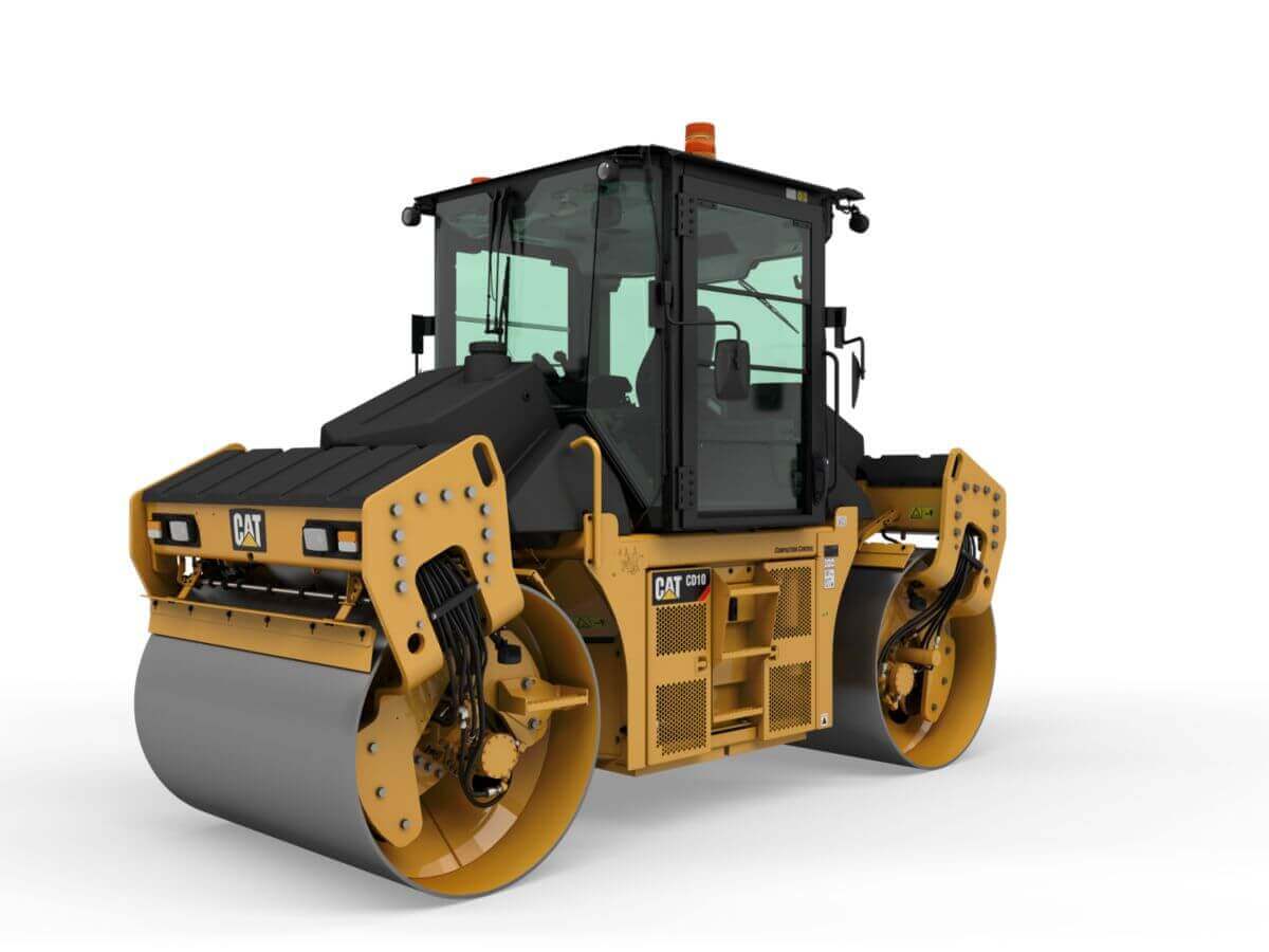 Cat CB10 Split Drum Vibratory Roller Cat CB10 Split Drum Vibratory Roller