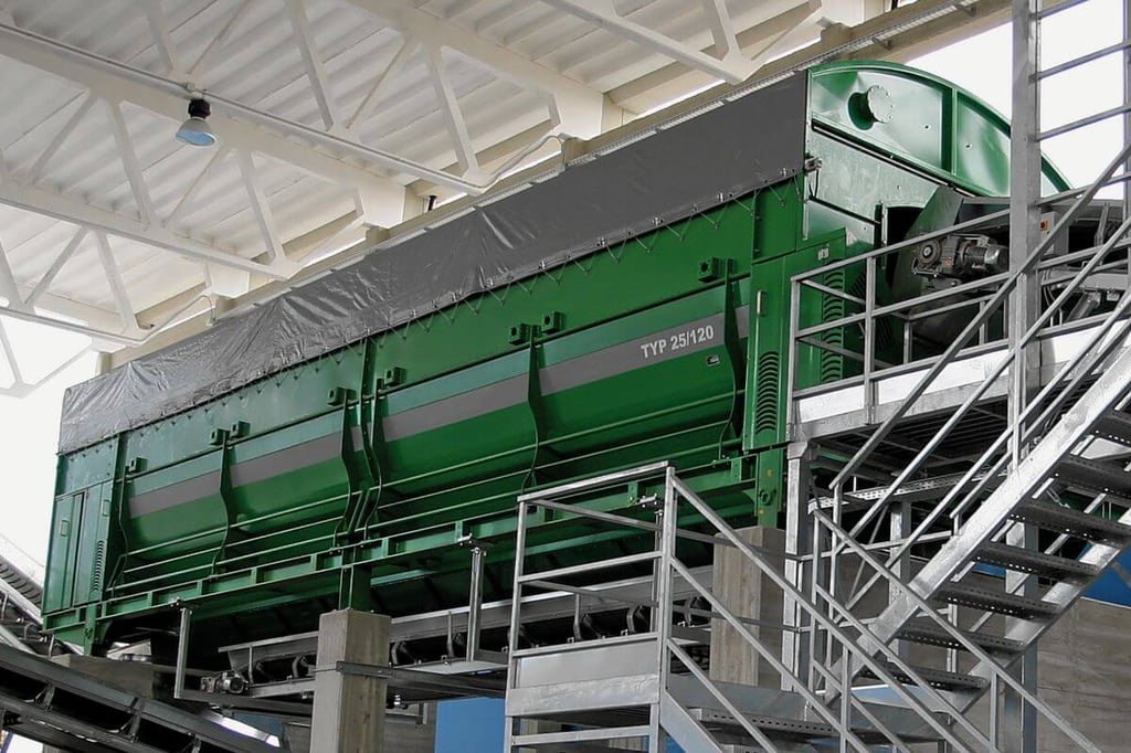 Stationaire trommelzeef 3