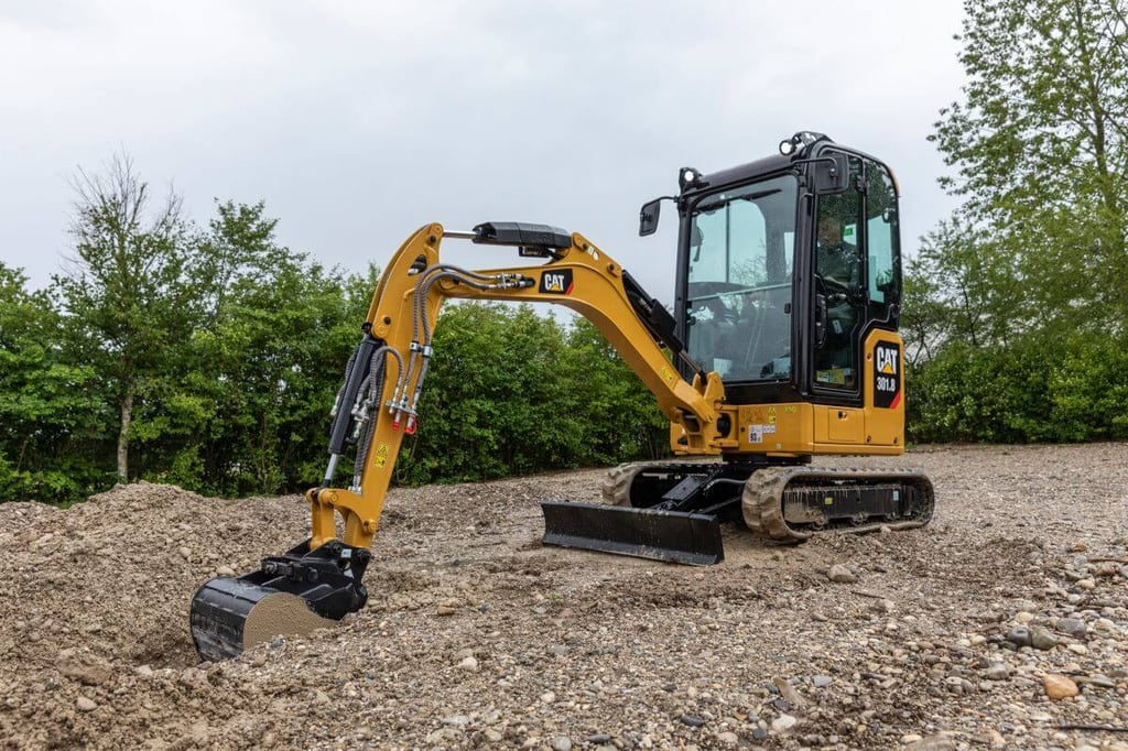 301.8 Mini Hydraulic Excavator
