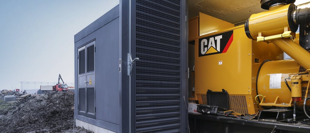 Geurig Zus uitroepen Pon Cat diesel aggregaat: betrouwbaar, veilig, duurzaam