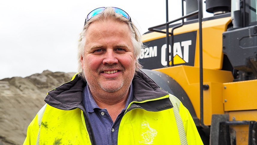 Lasse Jørgensen, daglig leder hos Mr. Pukk