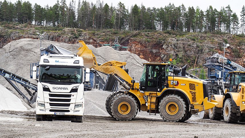 Cat 966M hos Mr. Pukk