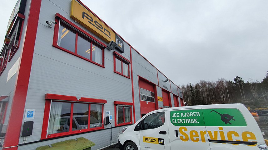 Pon Equipment og Pon Rental avdeling Rygge