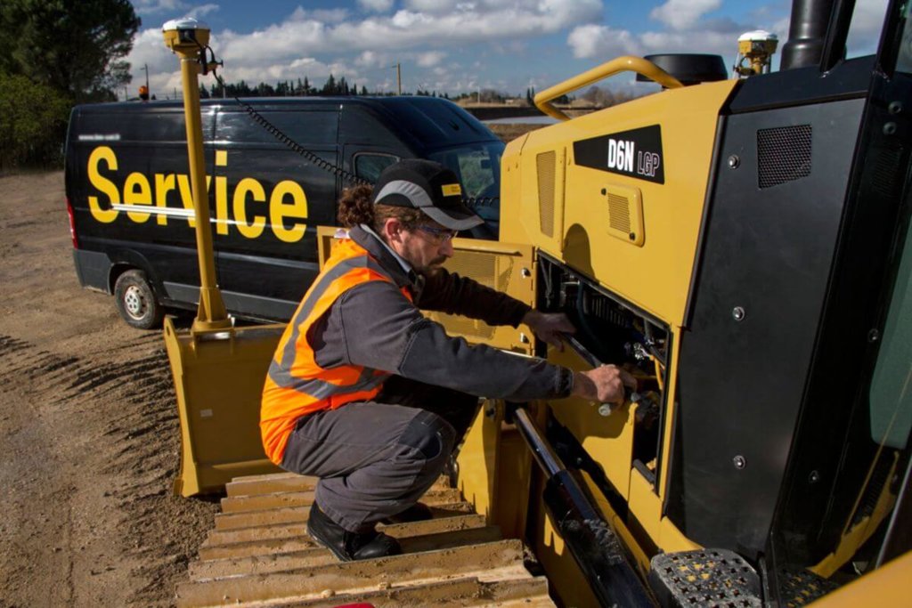 Dozer D6N - Onderhoudsgemak en klantenondersteuning
