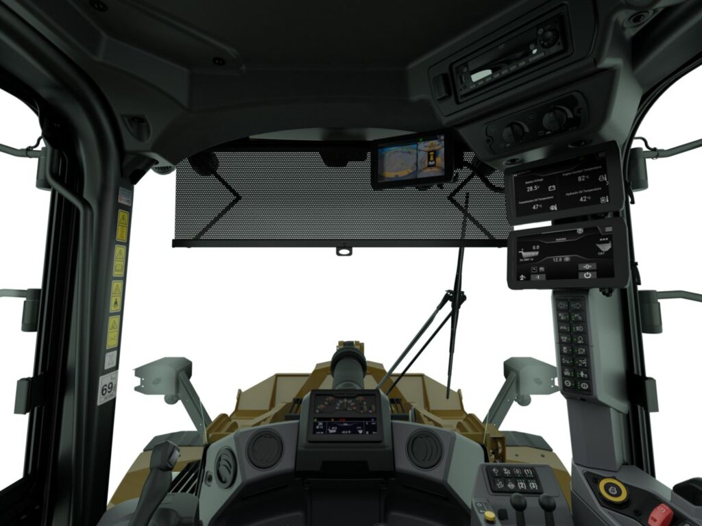 Werk comfortabel in de compleet nieuwe cabine