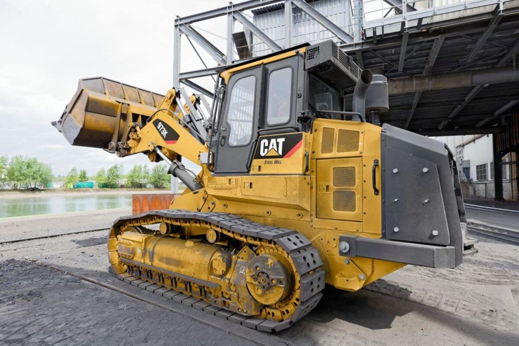 973K Steel Mill Track Loader